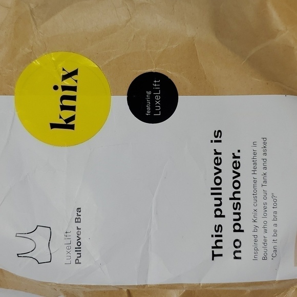 Knix Women's Nude 2 Luxelift Sports Bra Size 4XL - Picture 3 of 6